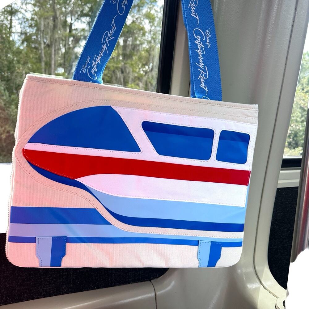 2026 Disney Parks Contemporary Resort Monorail Tote Bag New NWT *Read Note*